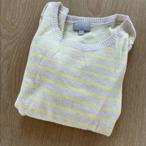 AMAZING SOFT 100% PURE cashmere sweater medium stripes size medium 4 6